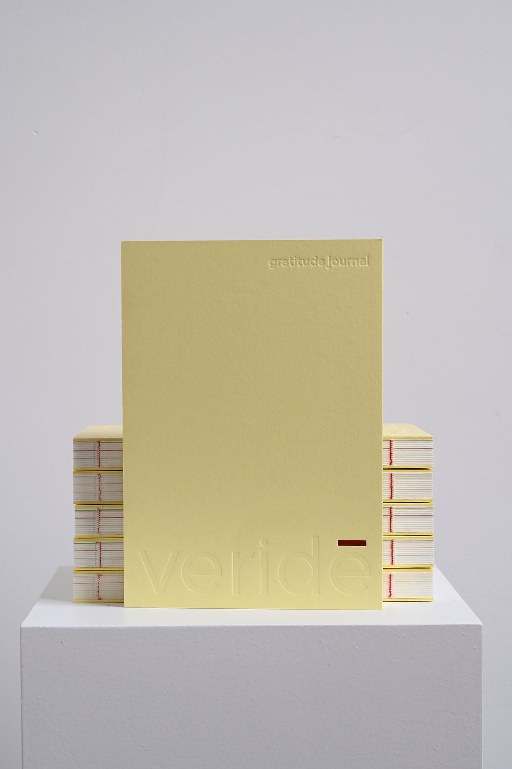 Gratitude journal · sorbet yellow
