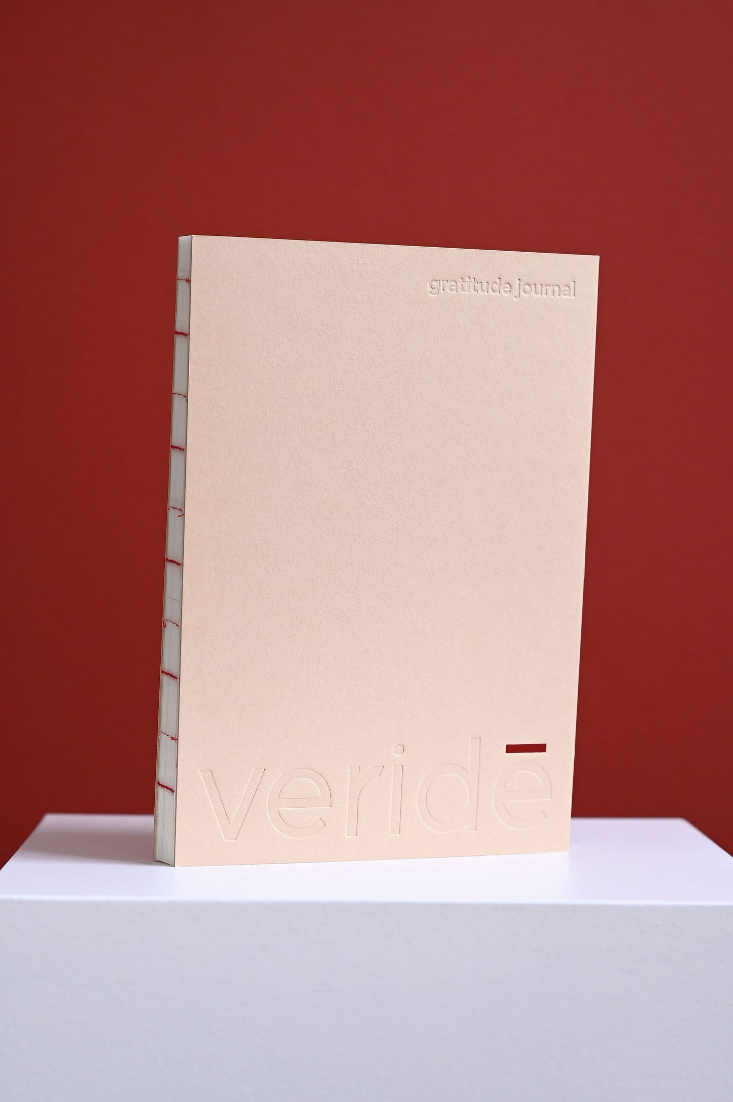 Gratitude journal · stone